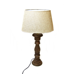 Lampa Lampka nocna drewniana 60cm